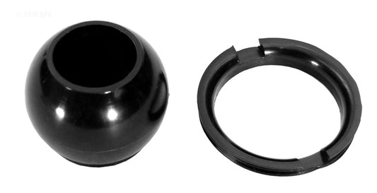 EYEBALL & RETAINING RING BLACK