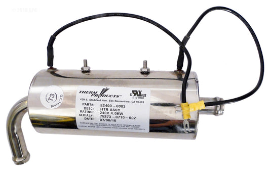 HEATER LOW FLOW DIMENSION ONE
