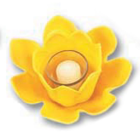 FLOAT. LOTUS LIGHT, ALL YELLOW