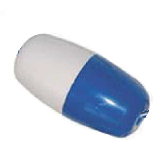 BLUE/WHITE 3" X 5" ROPE FLOAT