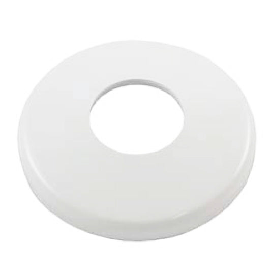 ROUND ESCUTCHEON WHITE