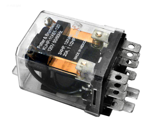 RELAY DPDT 20A 120VAC COIL