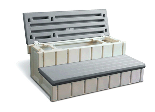 36" STORAGE STEP GRAY