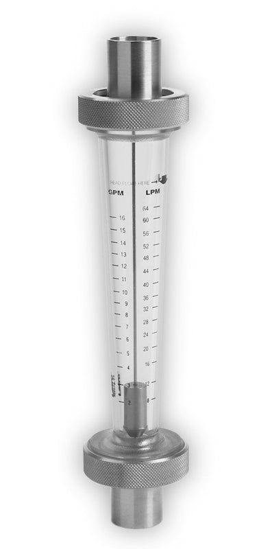 1.5" FLOWMETER BRASS THREADED END