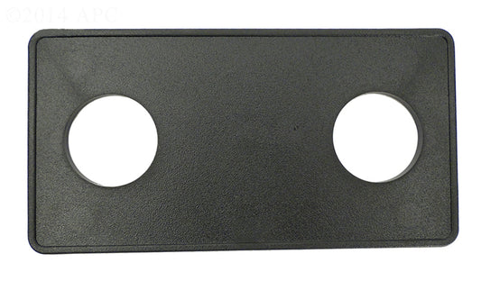 DECKPLATE ONLY, 2 HOLE PANEL