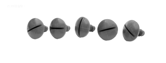 WHEEL SCREW - PLASTIC, GRAY