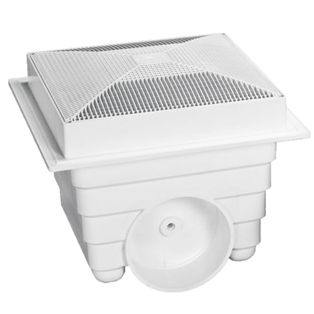 LAWSON 18"X18" SUMP AND GRATE WHITE