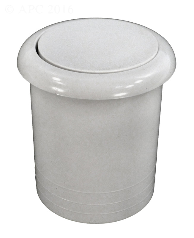AIR BUTTON ECON FLUSH WHITE