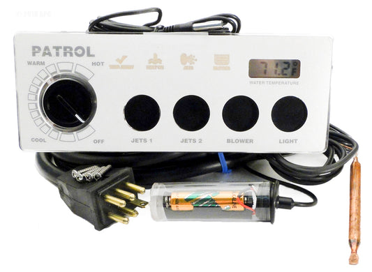 PATROL 4 BTN, SOLID STATE, 120V