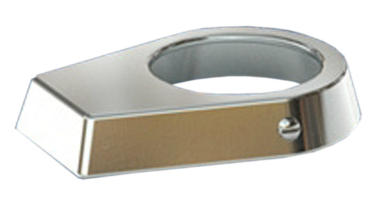 CHROME PLATED BRASS ESCUTCHEON