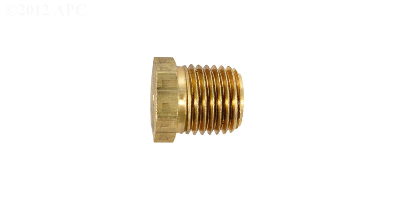 PLUG, 1/4 BRASS