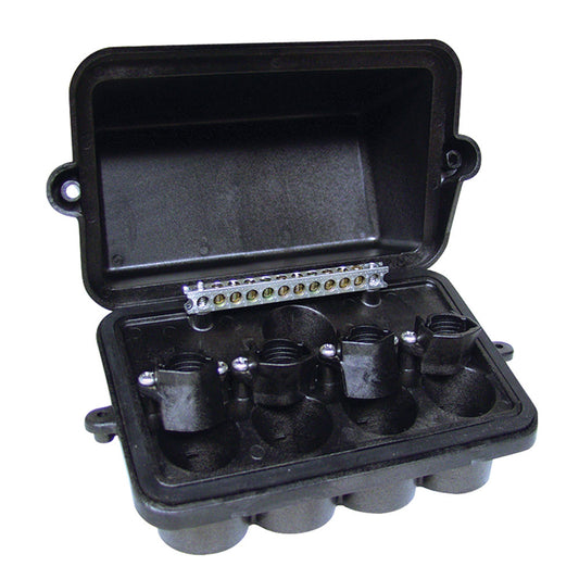 JUNCTION BOX FOUR LT CAP