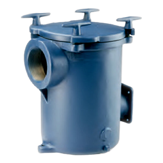 8" CAST IRON TRAP WITH BASKET