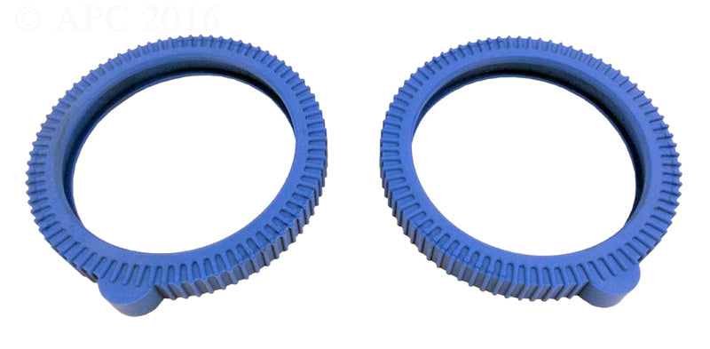 SOLID FRONT TIRE FOR TILE POOLS (2 PER KIT) BLUE
