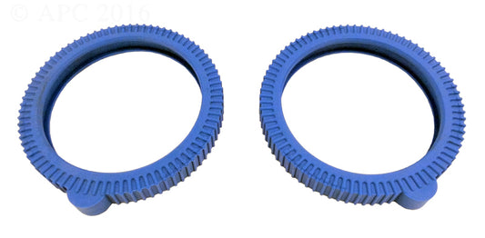 SOLID FRONT TIRE FOR TILE POOLS (2 PER KIT) BLUE