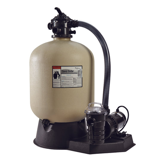19" SAND DOLLAR ABG TOP MOUNT SAND FILTER SYSTEM
