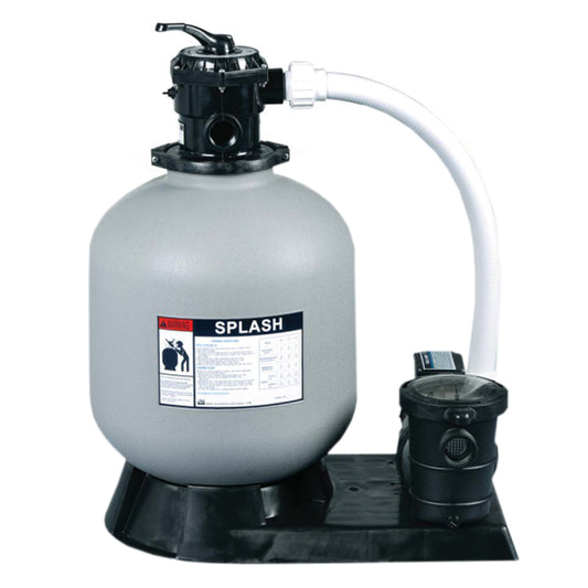 19" SAND FILTER W/ 1 1/2 HP PUMP