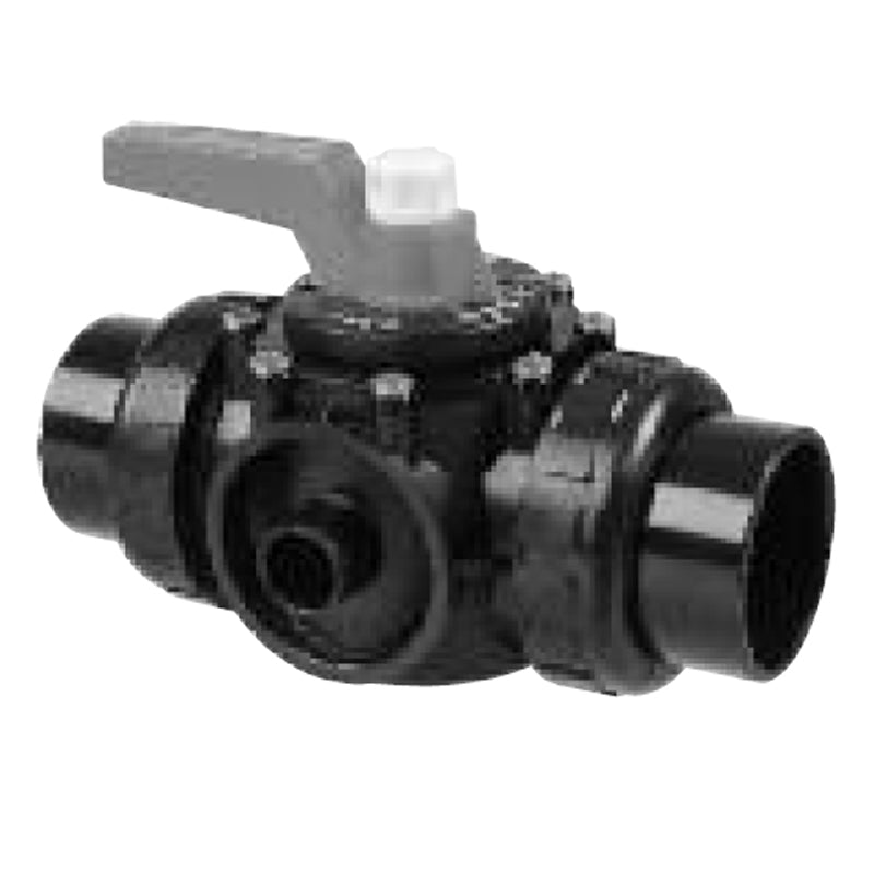 1.5" 2 PORT VALVE WITH UNIONS