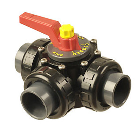 1.5" SKT X SKT X MPT 3 PORT VALVE