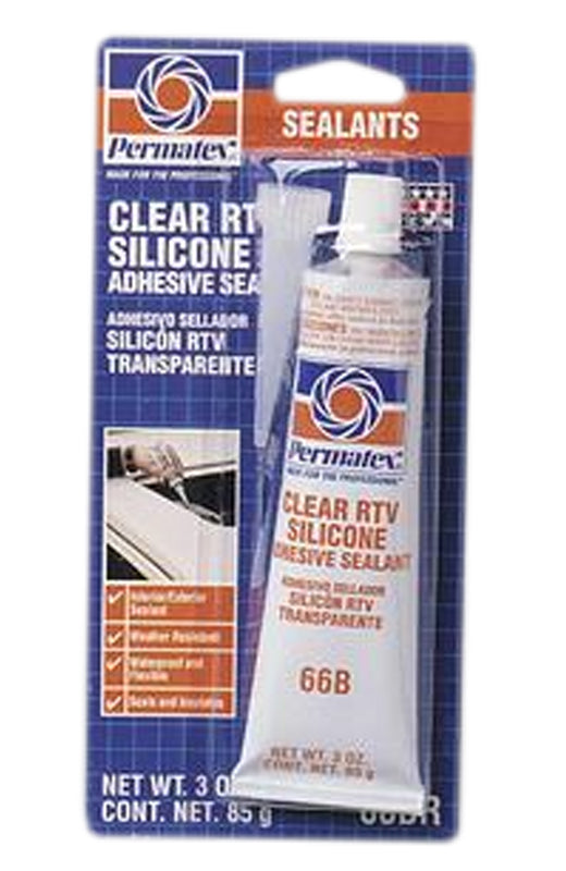 3 OZ PERMATEX CLEAR SILICONE