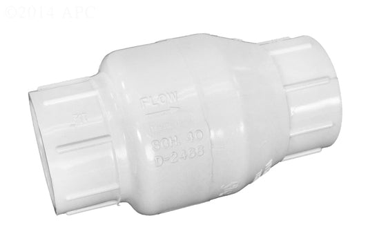 1.5" SKT SWING CHECK VALVE PVC