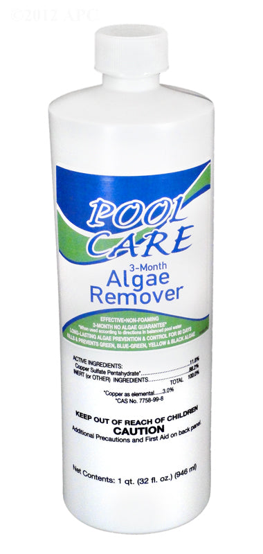 1 QT. 3 MONTH ALGAECIDE