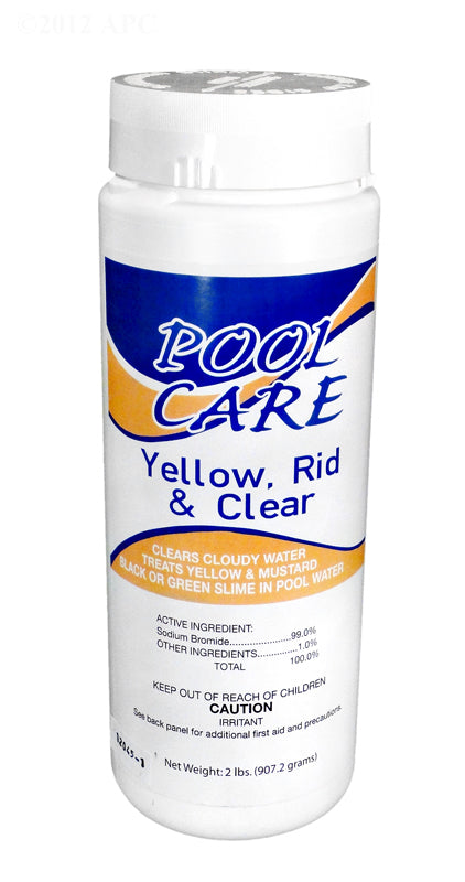 2 LB. YELLOW RID CLEAR