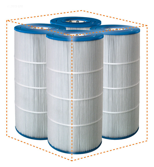 CARTRIDGE 7" X 19 5/8" 81 SQ FT QUAD PACK