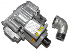 GAS VALVE LP W/STREET ELL
