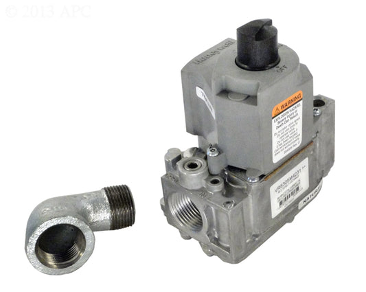 GAS VALVE NAT W/ STREET ELBOW