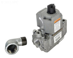 GAS VALVE NAT W/ STREET ELBOW