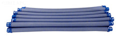 TWIST LOCK HOSE - 1 METER, BLUE/GRAY