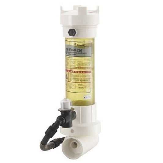 INLINE CHLORINATOR BROMINATOR #320C SEE THRU