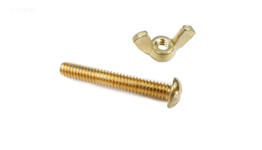 RAINBOW#155BRASS NUT/BOLT