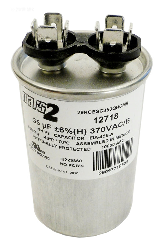 RUN CAPACITOR 35 MFD 370VAC