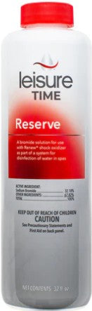 Leisure Time Spa Reserve Bromine Sanitizer, 32 oz Bottle