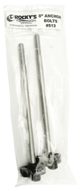 8" ANCHOR BOLTS,(2)