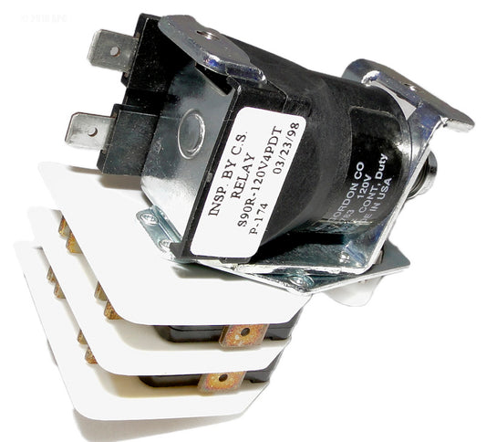 RELAY 4PDT 20A 120VAC COIL
