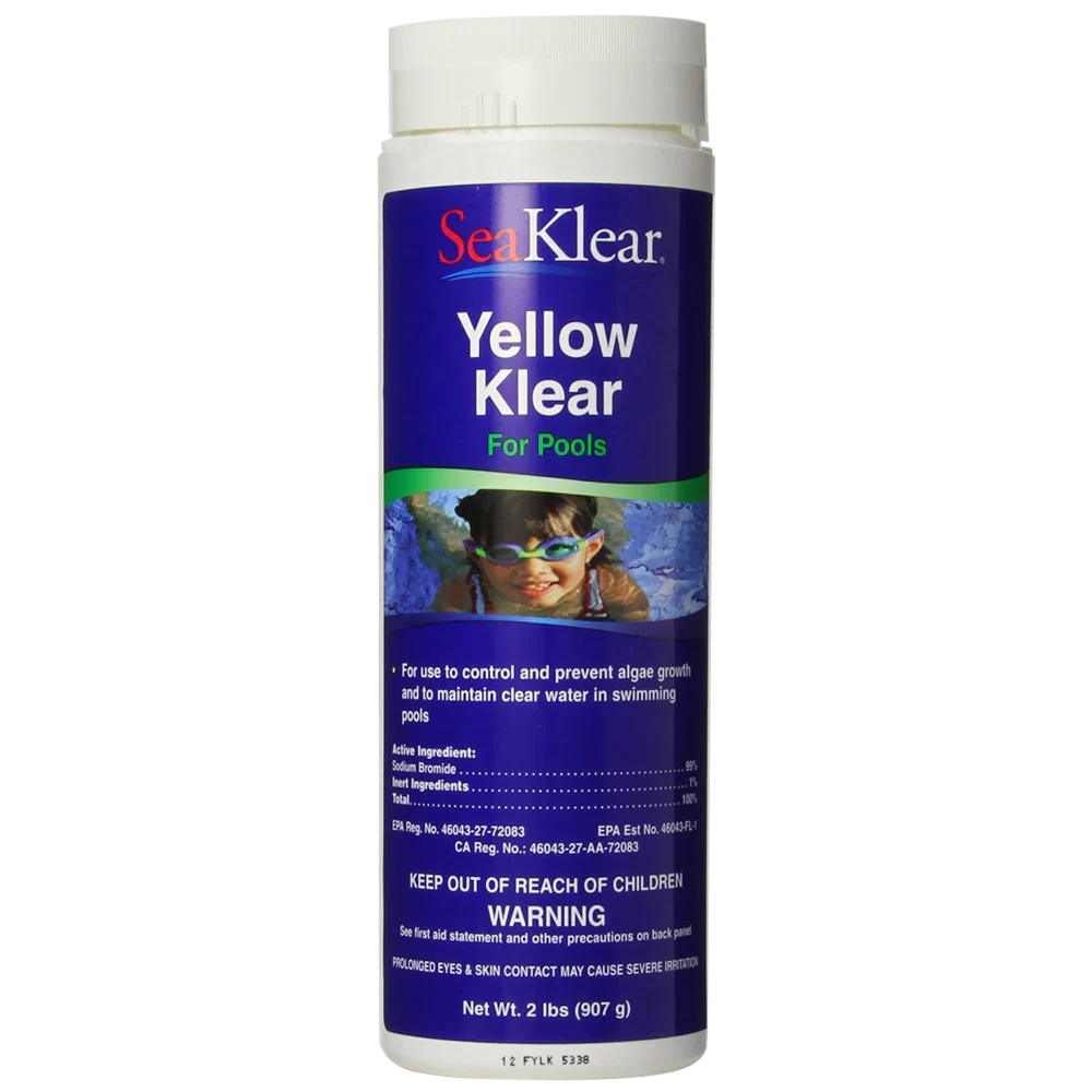 SeaKlear Yellow Klear Algecide Chemicals SeaKlear