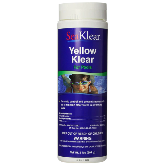 SeaKlear Yellow Klear Algecide Chemicals SeaKlear