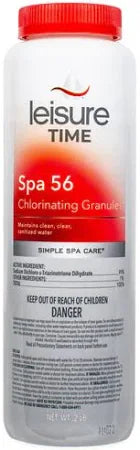 Leisure Time Spa 56 Dichlor Chlorinating Granules, 2 lb Bottle | 22337A