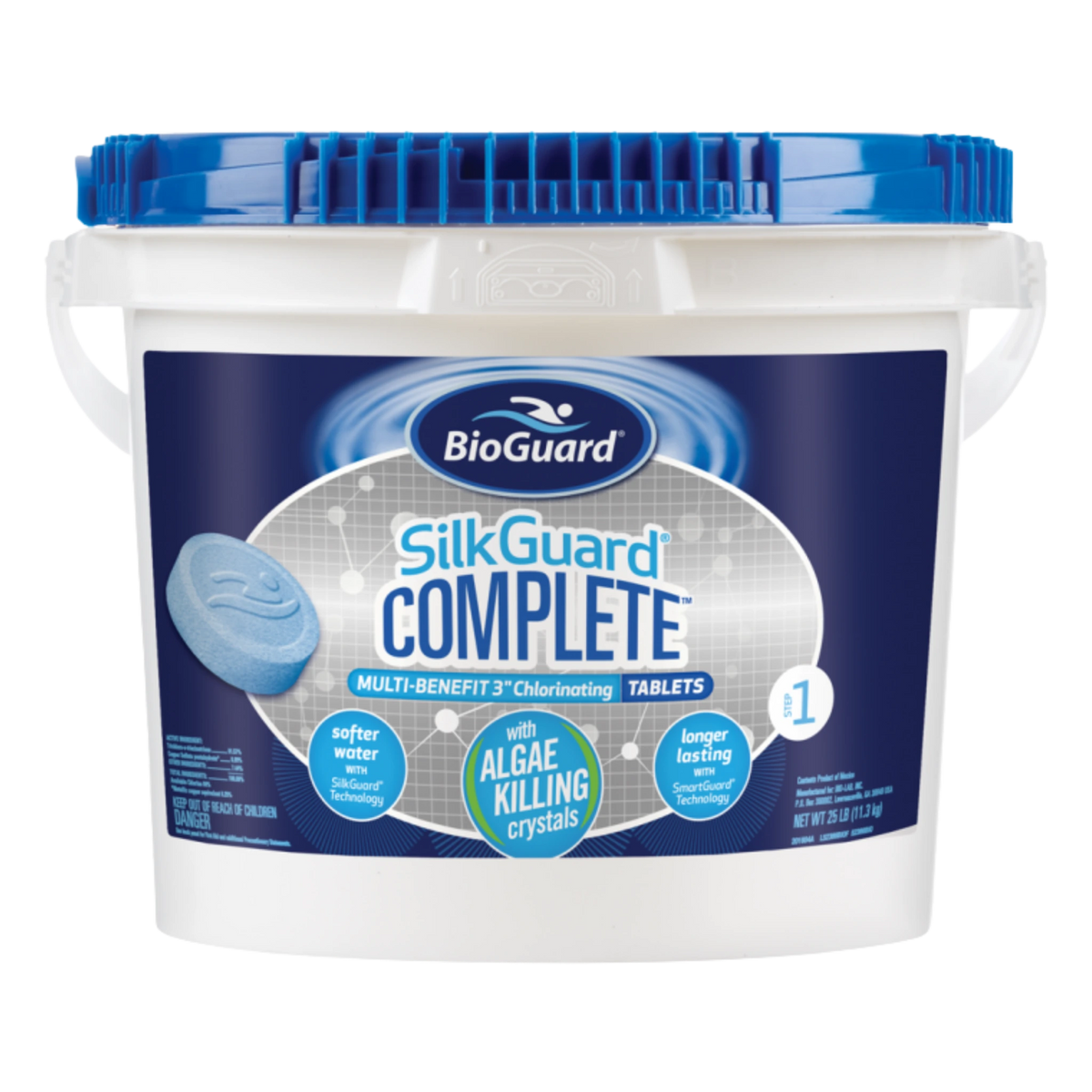 BioGuard SilkGuard Complete chlorinating tablet bucket