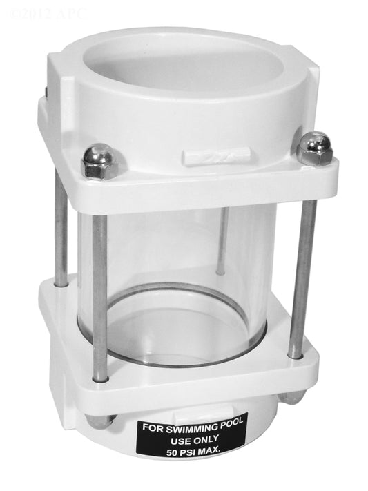 INLINE SIGHT GLASS HORIZONTAL ABS