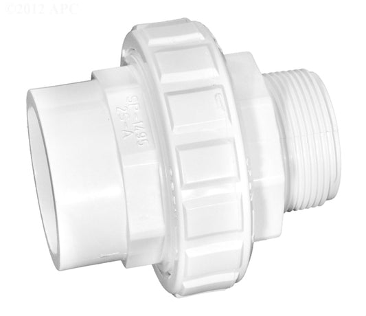 FLUSH UNION 1.5" MPT X 1.5" SKT OR 2" SPIGOT