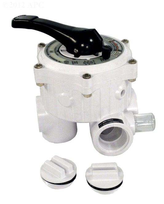 VARI FLO BACKWASH VALVE 1.5" FPT WHITE