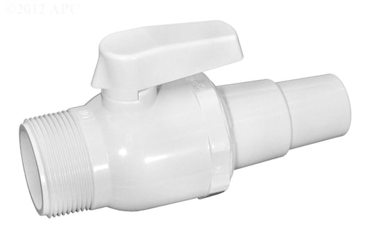 2 WAY BALL VALVE 1.5" MPT X 1.5/1.25" HOSE ADAPTER