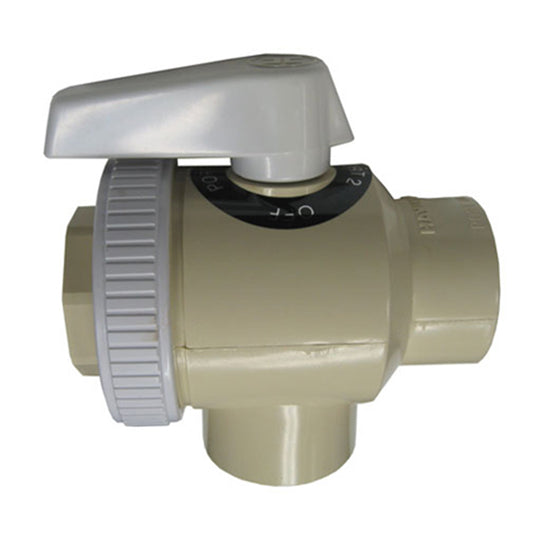 3 WAY BAL VALVE 1.5" FPT