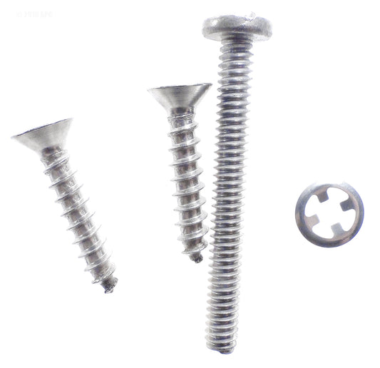 SCREW SET STAINLESS STEEL