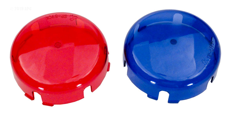 BLUE & RED LENS COVER KIT