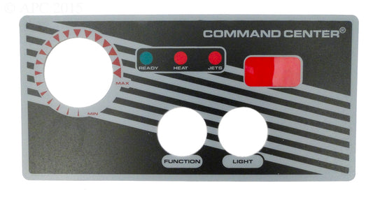 LABEL FOR 2 BUTTON TOPSIDE CONTROL